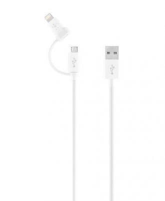 Belkin BOOST↑CHARGE Lightning to USB-A Cable + Strap (4 ft./1.2 m)