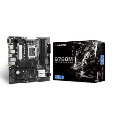 Biostar B760MZ-E PRO DDR5 14th Gen M-ATX Motherboard