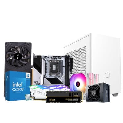 Intel Premium PC Build with i5 14500 and Colorful CVN B760I Frozen WiFi