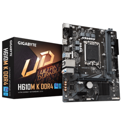Gigabyte H610M K DDR4 13th Gen Micro ATX Motherboard