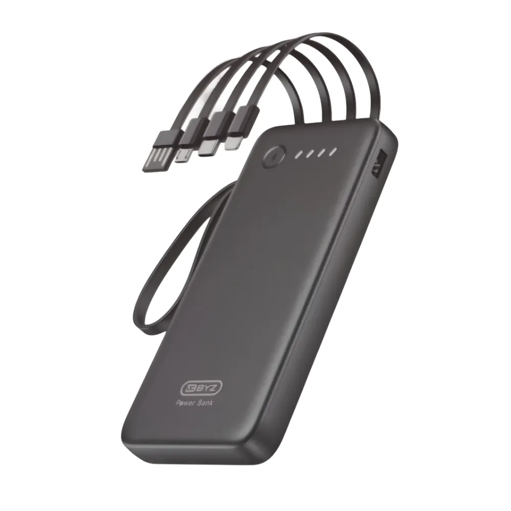 BYZ BL-W262 4 in 1 Cable 10000mAh Fast Charging Power Bank