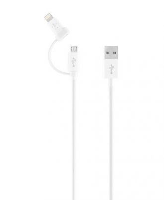 Belkin BOOST↑CHARGE Lightning to USB-A Cable + Strap (4 ft./1.2 m)