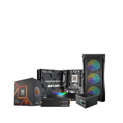 Gaming PC Build with Ryzen 5 7600 and Maxsun Challenger B650M WIFI