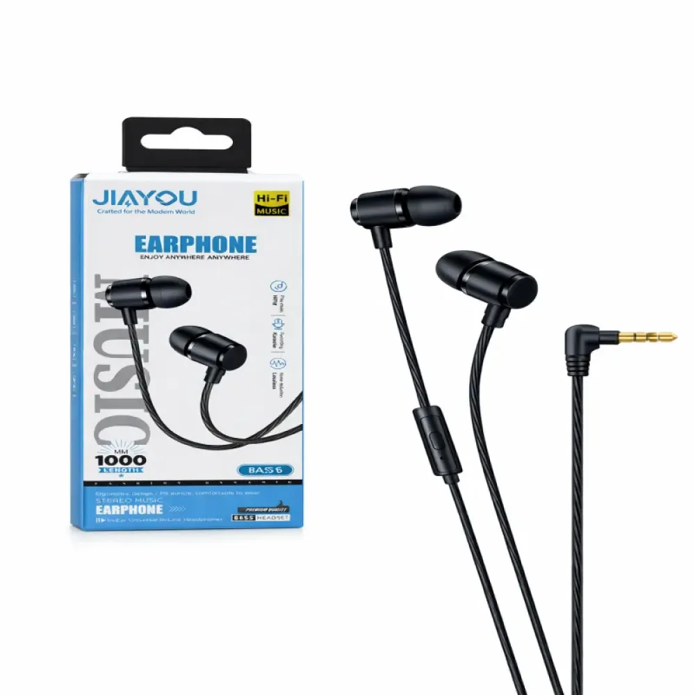 Jiayou Bass 6 Wired 3.5mm Earphone