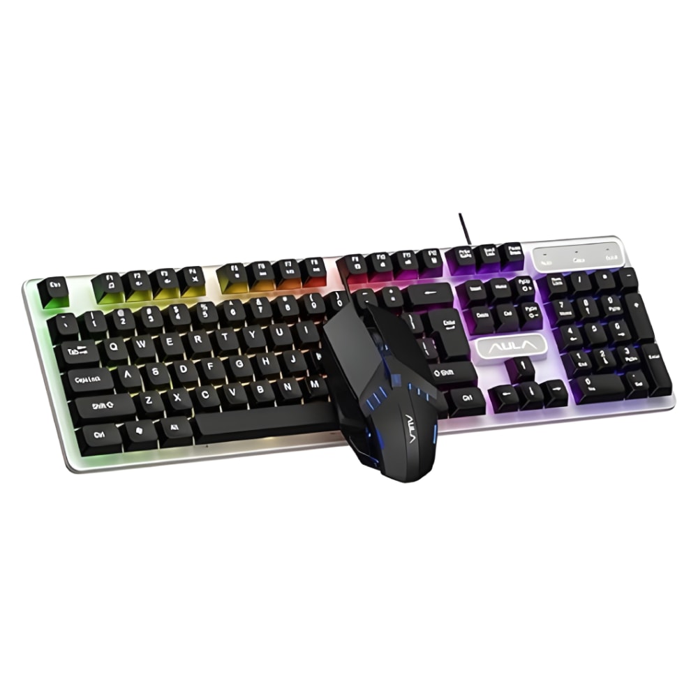 AULA F3061 Wired Keyboard &amp; Mouse Combo