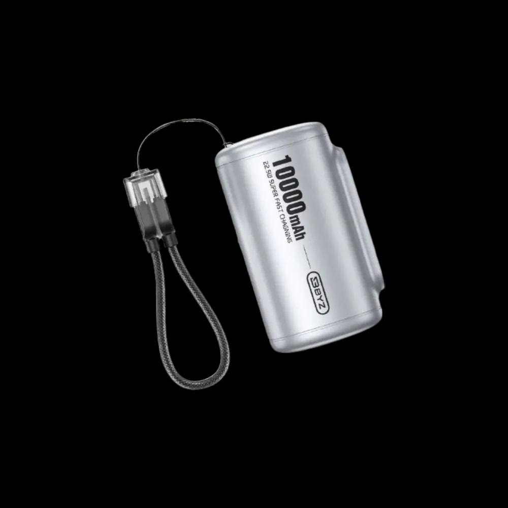 BYZ W119 22.5W 10000mAh Fast Charging Capsule Power Bank