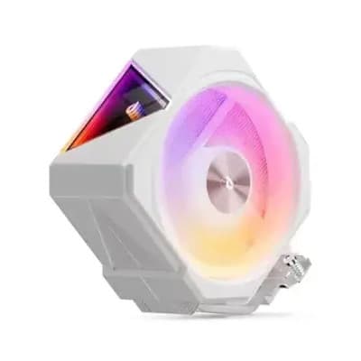 upHere UP1 Elite TC4C ARGB CPU Air Cooler - White