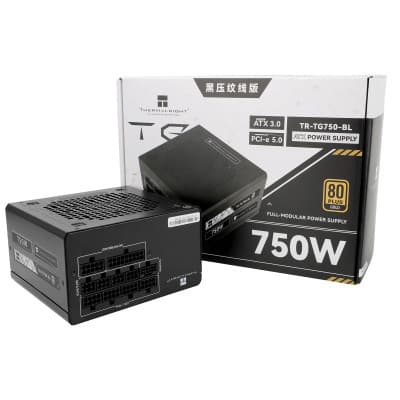 Thermalright TG-750 750W 80 Plus Gold Black Colour Power Supply