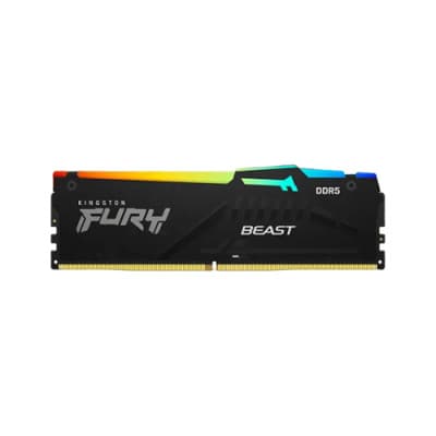 Kingston FURY Beast RGB 16GB 6000Mhz CL30 DDR5 EXPO Desktop RAM