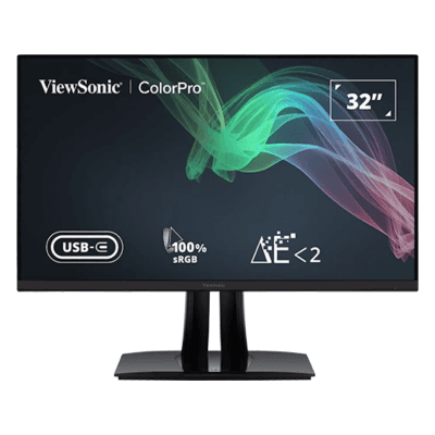 ViewSonic VP3256 32 inch 4K UHD IPS Professional Monitor