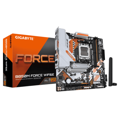 GIGABYTE B850M FORCE WIFI6E AMD AM5 DDR5 Micro ATX Motherboard