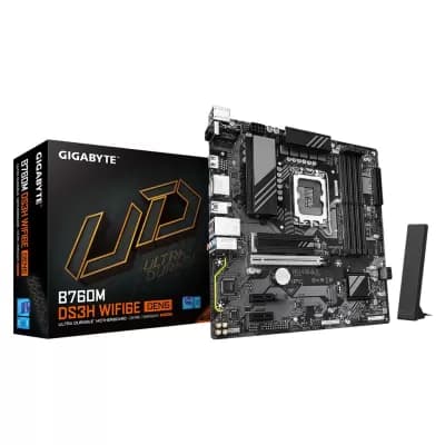 Gigabyte B760M DS3H WIFI 6E GEN 5 Intel LGA 1700 Micro-ATX Motherboard