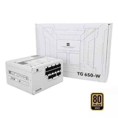 Thermalright TG-650 650W 80 Plus Gold White Colour Power Supply