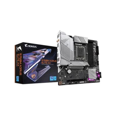 GIGABYTE B760M AORUS ELITE AX DDR5 13Gen Intel mATX Motherboard