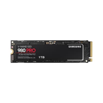 Samsung 980 Pro 1TB PCIe 4.0 M.2 NVMe SSD