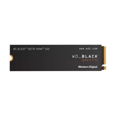 Western Digital Black SN770 250GB PCIe Gen4 NVMe M.2 2280 SSD (WDS100T3X0E)