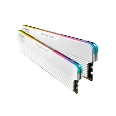 KLEVV URBANE V RGB White DDR5 16GB 6000MHZ CL 28 Ram