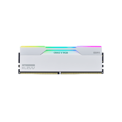 KLEVV CRAS V RGB DDR5 24GB 6000MHz CL30 RAM - White