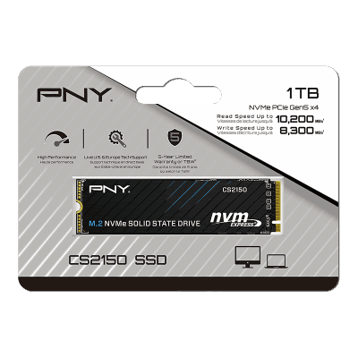 PNY CS2150 Gen5 M.2 1TB NVMe SSD