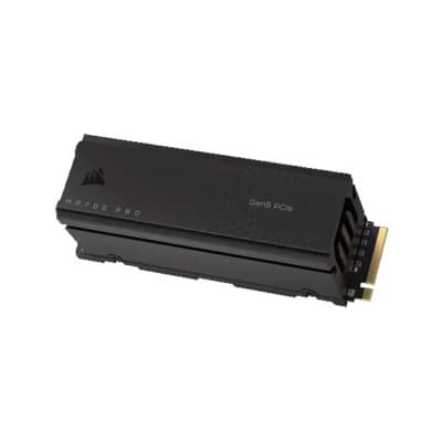 Corsair MP700 PRO 1TB PCIe Gen5 NVMe 2.0 M.2 SSD With DRAM & Air Cooler
