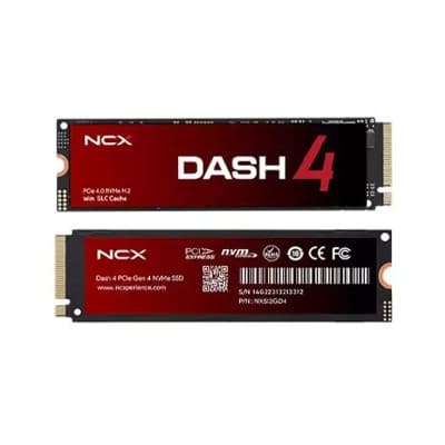 NCX Dash 4 1TB PCIe Gen 4.0 NVMe SSD