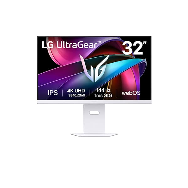 LG UltraGear 32" UHD 144Hz 4K AI Smart Gaming Monitor (32G810SA-W)