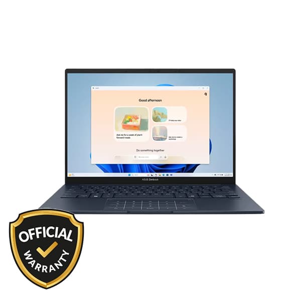 Asus Zenbook 14 14" OLED Intel Core Ultra 5 225H 16GB RAM 512GB SSD Laptop (UX3405CA-QL236W)