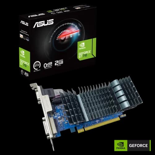 ASUS GeForce GT 710 2GB GDDR5 EVO Low-profile Graphics Card