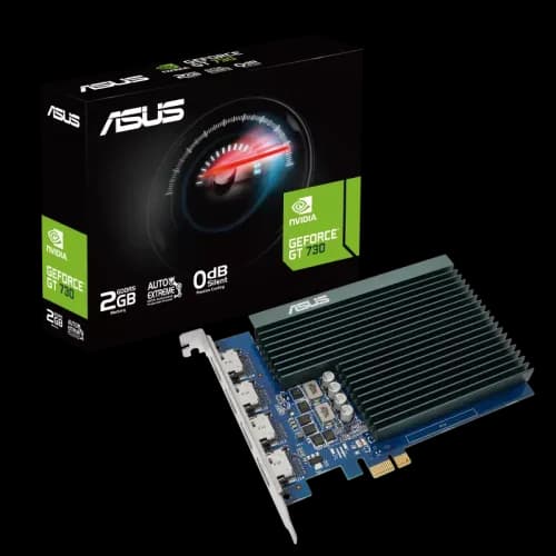 Asus Geforce GT 730 2GB GDDR5 Graphics Card with 4 HDMI Ports