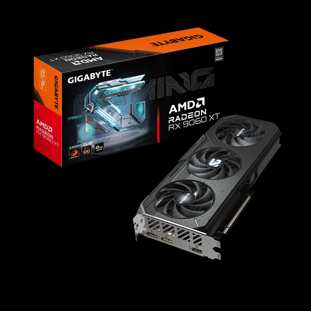 GIGABYTE Radeon RX 9060 XT GAMING OC 8GB GDDR6 Graphics Card