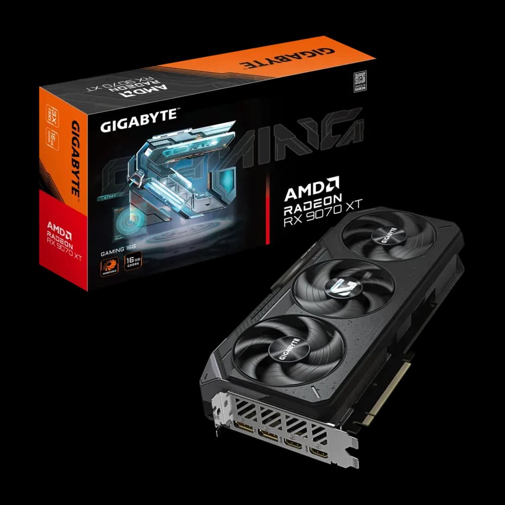 GIGABYTE Radeon RX 9070 XT GAMING 16G GDDR6 Graphics Card