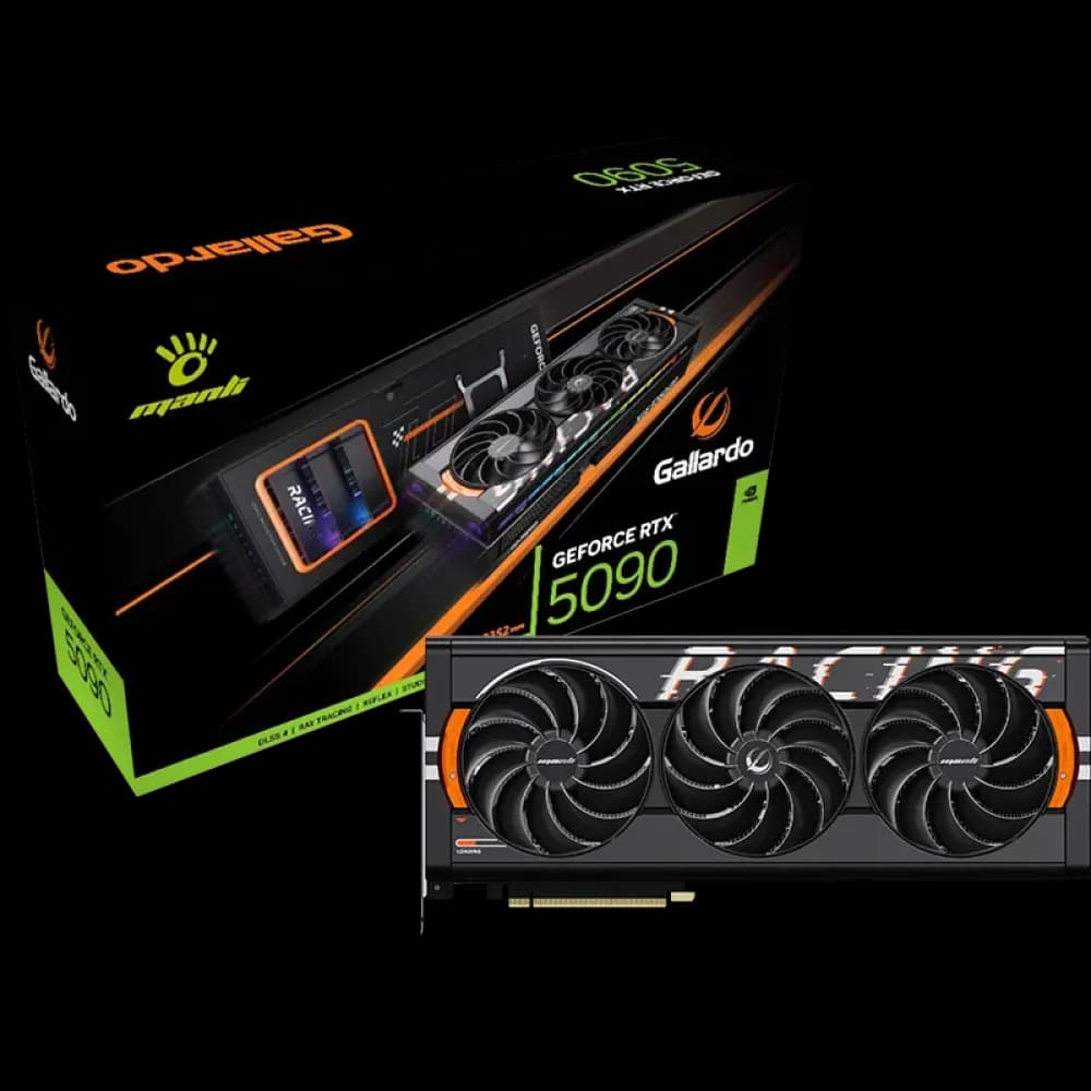 Manli Gallardo GeForce RTX 5090 OC 32GB GDDR7 Graphics Card