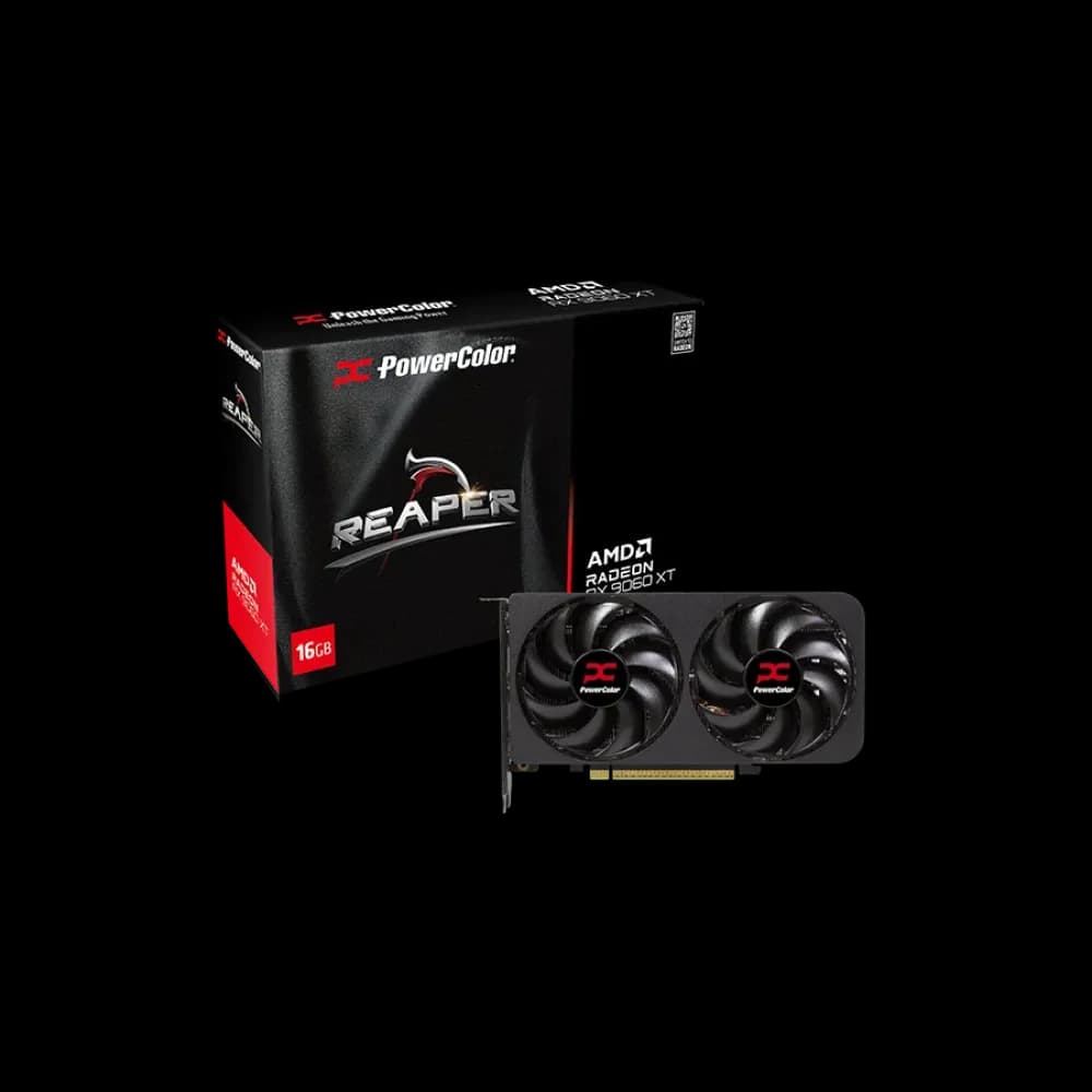 PowerColor Reaper AMD Radeon RX 9060 XT 16GB GDDR6 Graphics Card