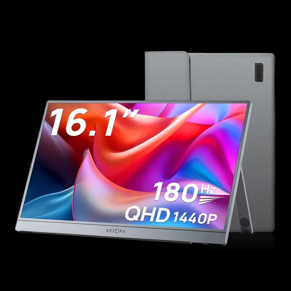 Arzopa Z3FC 16.1" 2K QHD 180Hz IPS Portable Gaming Monitor