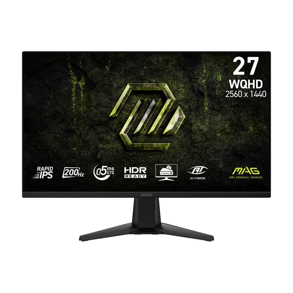 MSI MAG 275QF E20 27" 200Hz Rapid IPS WQHD Gaming Monitor