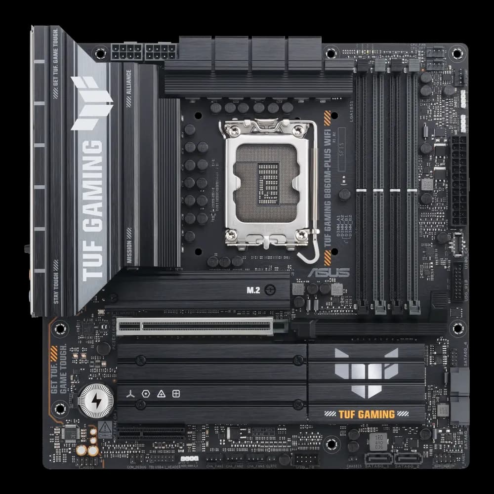 Asus TUF GAMING B860M-PLUS WIFI LGA 1851 Micro-ATX Motherboard