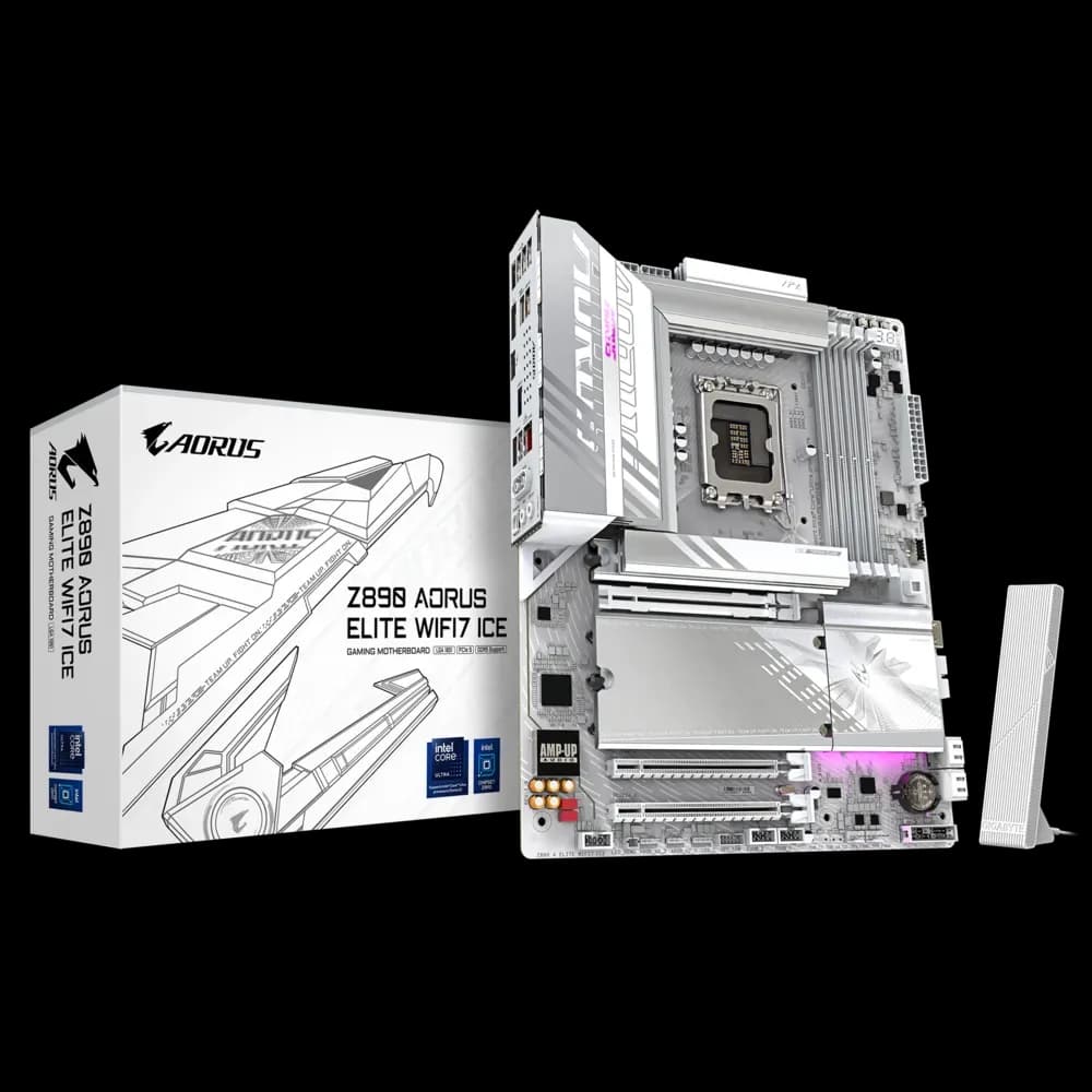 Gigabyte Z890 AORUS ELITE WIFI7 ICE LGA 1851 ATX Motherboard