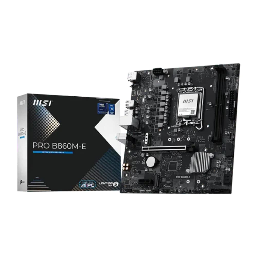 MSI PRO B860M-E LGA 1851 mATX Motherboard