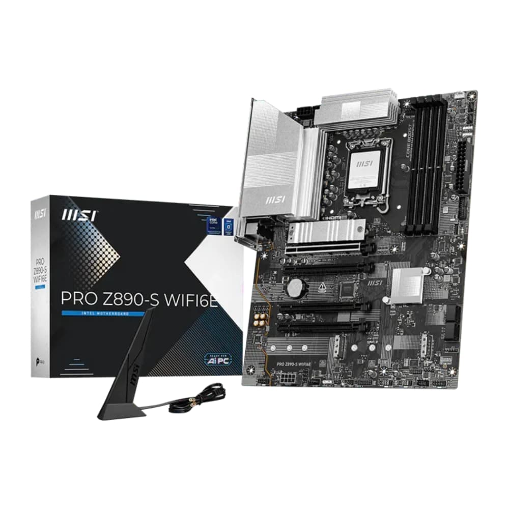 MSI PRO Z890-S WIFI6E LGA 1851 ATX Motherboard